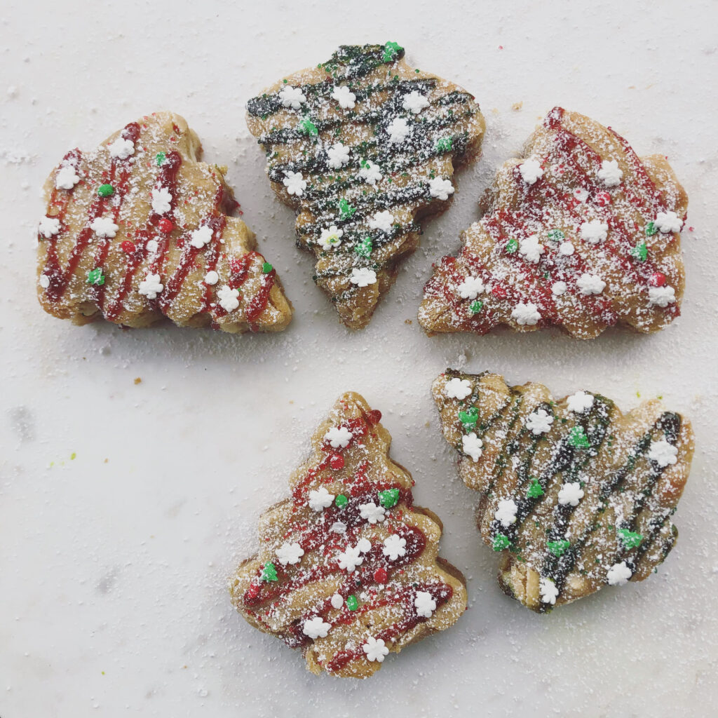 white chocolate macadamia blondie