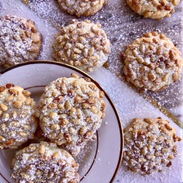 classic italian pignoli cookies