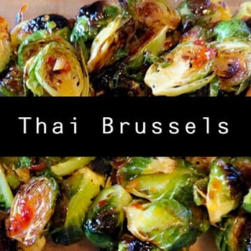 thai sweet chili Brussels sprouts